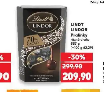 Kaufland Lindor pralinky nabídka