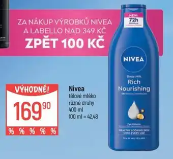 Globus Nivea nabídka