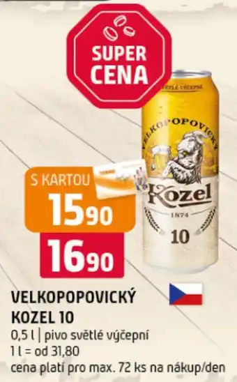 Terno VELKOPOPOVICKÝ KOZEL 10 nabídka