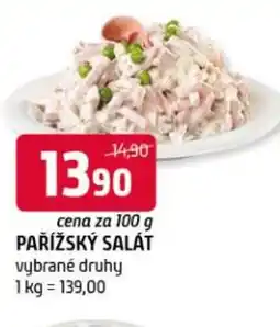 Terno Pařížský salát nabídka