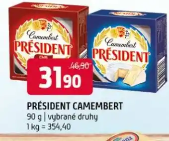 Terno Président camembert nabídka