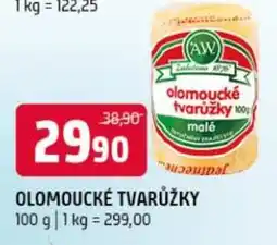 Terno Olomoucké tvarůžky nabídka