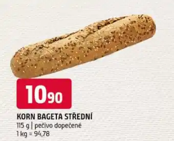 Terno Korn bageta střední nabídka