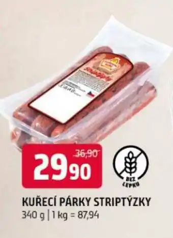 Terno Kuřecí párky striptýzky nabídka