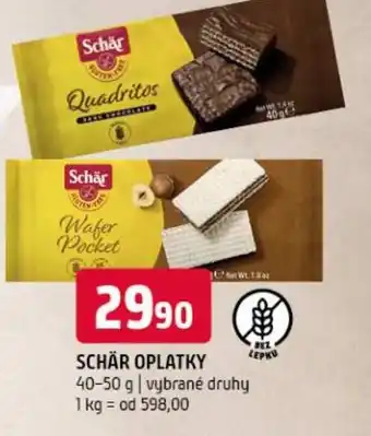 Terno Schär oplatky nabídka