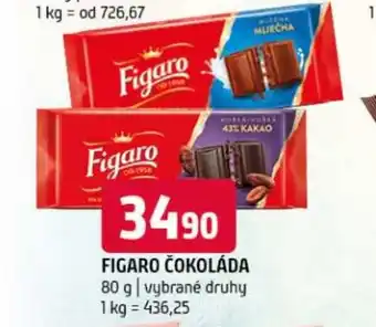 Terno Figaro čokoláda nabídka