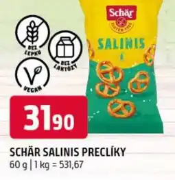 Terno Schär salinis preclíky nabídka