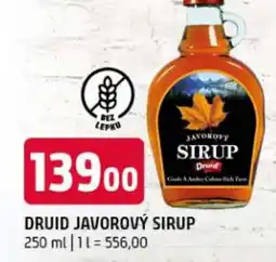 Terno Druid javorový sirup nabídka