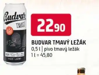 Terno Budvar tmavý ležák nabídka