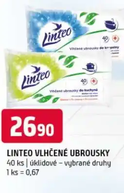 Terno LINTEO Vlhčené ubrousky nabídka