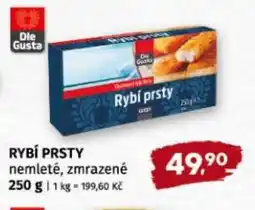 Terno RYBÍ PRSTY nemleté, zmrazené nabídka