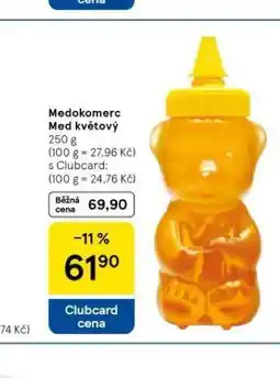 Tesco Medkomrec med květový nabídka