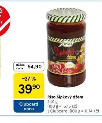 Tesco Riso šípkový džem nabídka