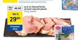 Tesco Shevd šunka od kosti nejvyšší jakosti nabídka