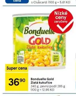 Tesco Bonduelle gold zlatá kukuřice nabídka