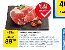 Tesco Vepřová plec bez kosti nabídka