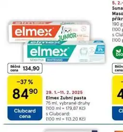 Tesco Elmex zubní pasta nabídka