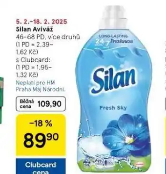 Tesco Silan aviváž nabídka