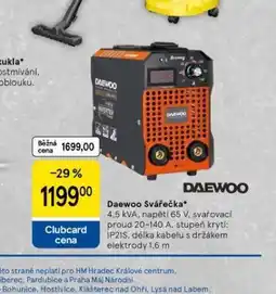 Tesco Daewoo svářečka nabídka