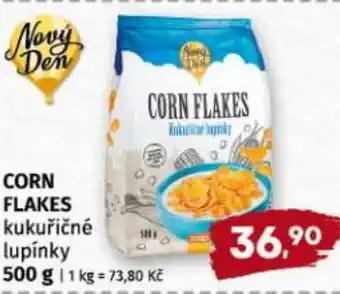 Terno Corn flakes kukuřičné lupínky nabídka