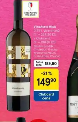 Tesco Vinařství hluk nabídka