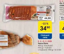 Tesco Závin nabídka