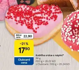 Tesco Kolbiha srdce s náplní nabídka