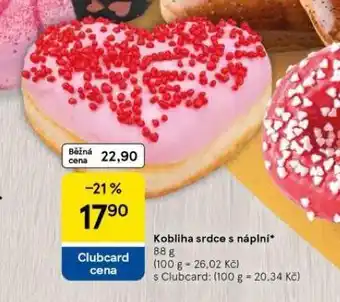 Tesco Kolbiha srdce s náplní nabídka