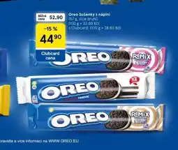 Tesco Oreo sušenky s náplní nabídka