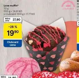 Tesco Love muffin nabídka