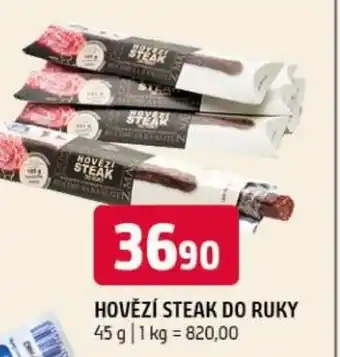 Terno Hovězí steak do ruky nabídka