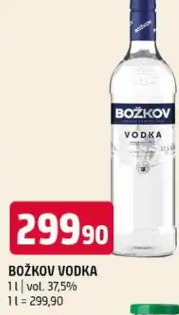 Terno BOŽKOV Vodka nabídka