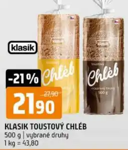 Terno KLASIK Toustový chléb nabídka