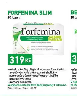 Alphega Lékárna Forfemina slim nabídka