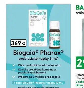 Alphega Lékárna Biogaia pharax nabídka