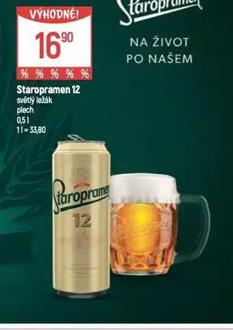 Globus Pivo staropramen 12 nabídka