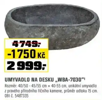 OBI Umyvadlo na desku,,wba-7030 nabídka