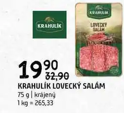 Terno Krahulík Lovecký salám 75g nabídka