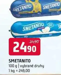 Terno Smetanito 100 g vybrané druhy nabídka