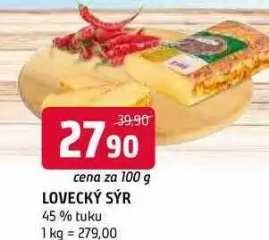 Terno Lovecký sýr 45% 100g nabídka