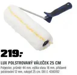 OBI Lux polstrovaný váleček nabídka