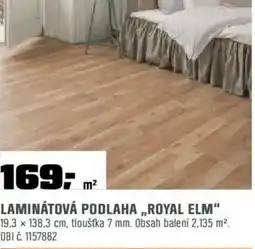 OBI Laminátová podlaha „royal elm" nabídka