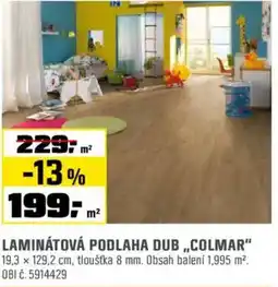 OBI Laminátová podlaha dub „colmar" nabídka