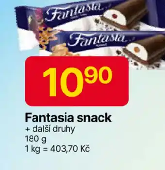 Hruška Fantasia snack nabídka