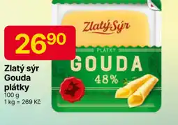 Hruška Zlatý sýr Gouda plátky nabídka