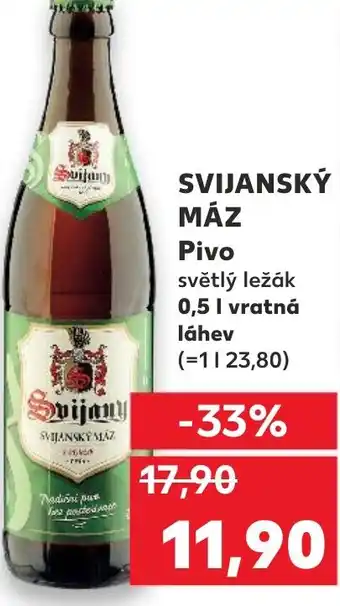 Trefa SVIJANSKÝ MÁZ Pivo nabídka