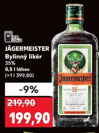 Trefa JÄGERMEISTER Bylinný likér 35% nabídka