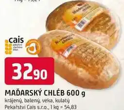 Trefa MAĎARSKÝ CHLÉB 600 g krájený, balený nabídka