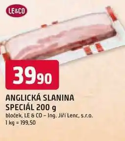 Trefa Le & Co Anglická slanina 200g nabídka