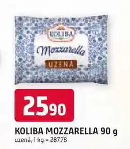 Trefa KOLIBA MOZZARELLA 90 g uzenȧ nabídka